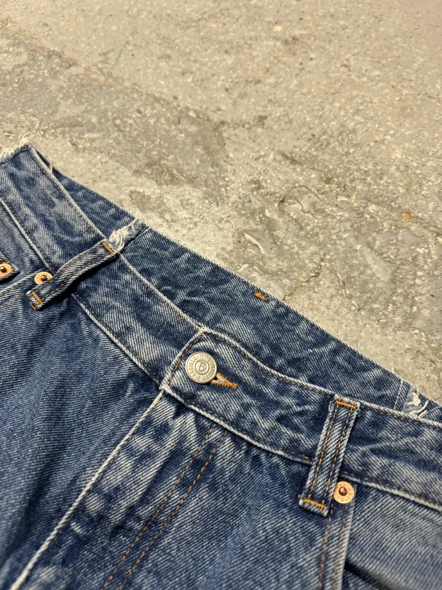 SS2021 Maison Margiela Blue Faded Denim Jeans - Image 8