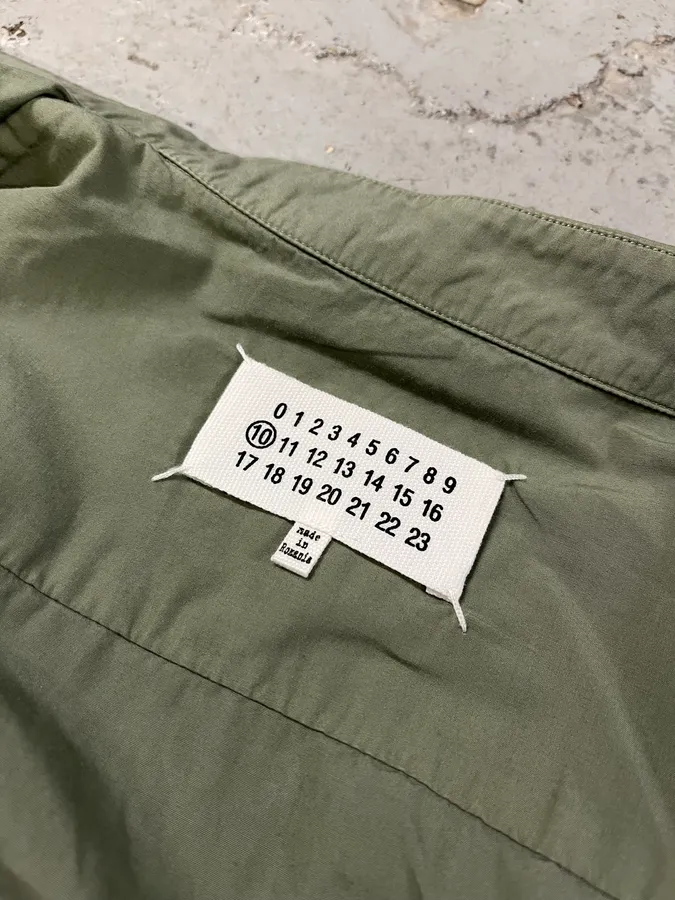 SS2021 Maison Margiela Kaki Shirt - Image 11