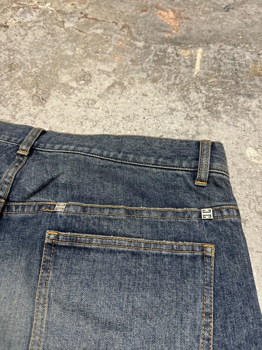 SS2022 Givenchy Faded Regular Denim Jeans by Matthew Williams - Image 6