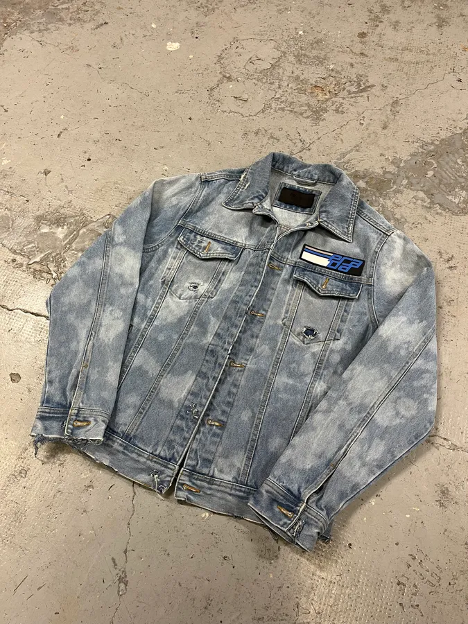 SS2022 Prada Propaganda Blue Denim Jacket - Image 4