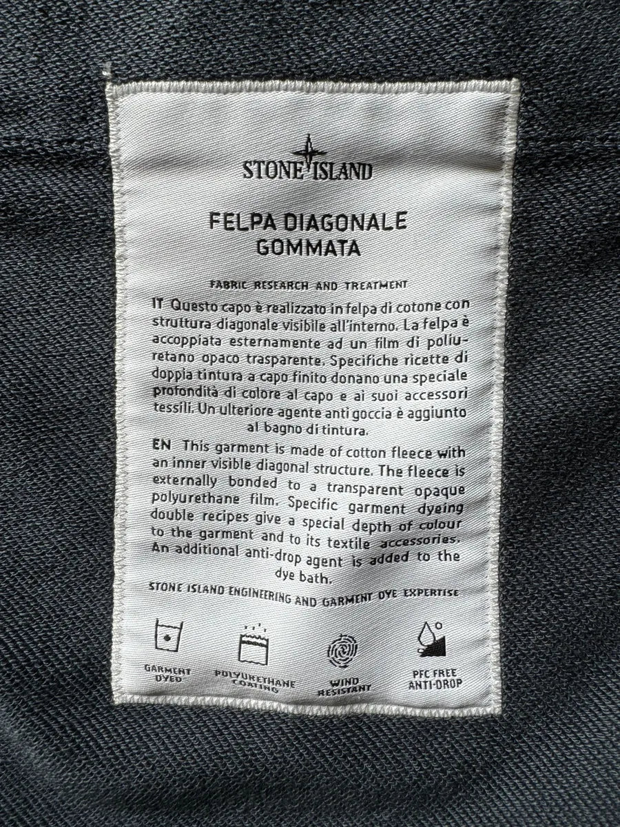 SS2022 Stone Island Diagonale Blue Dyed Vest - Image 7