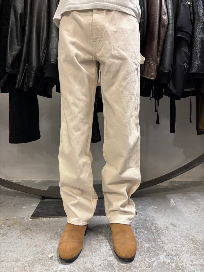 SS2023 Maison Margiela Beige Carpenter Signature Pants
