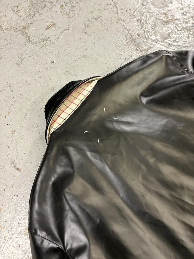 SS2023 Maison Margiela Coated Black Trench Jacket - Image 9