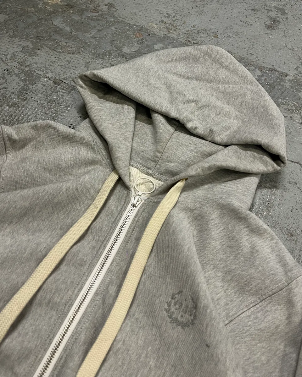 SS2023 Maison Margiela Grey Signature Zip-up Hoodie - Image 6