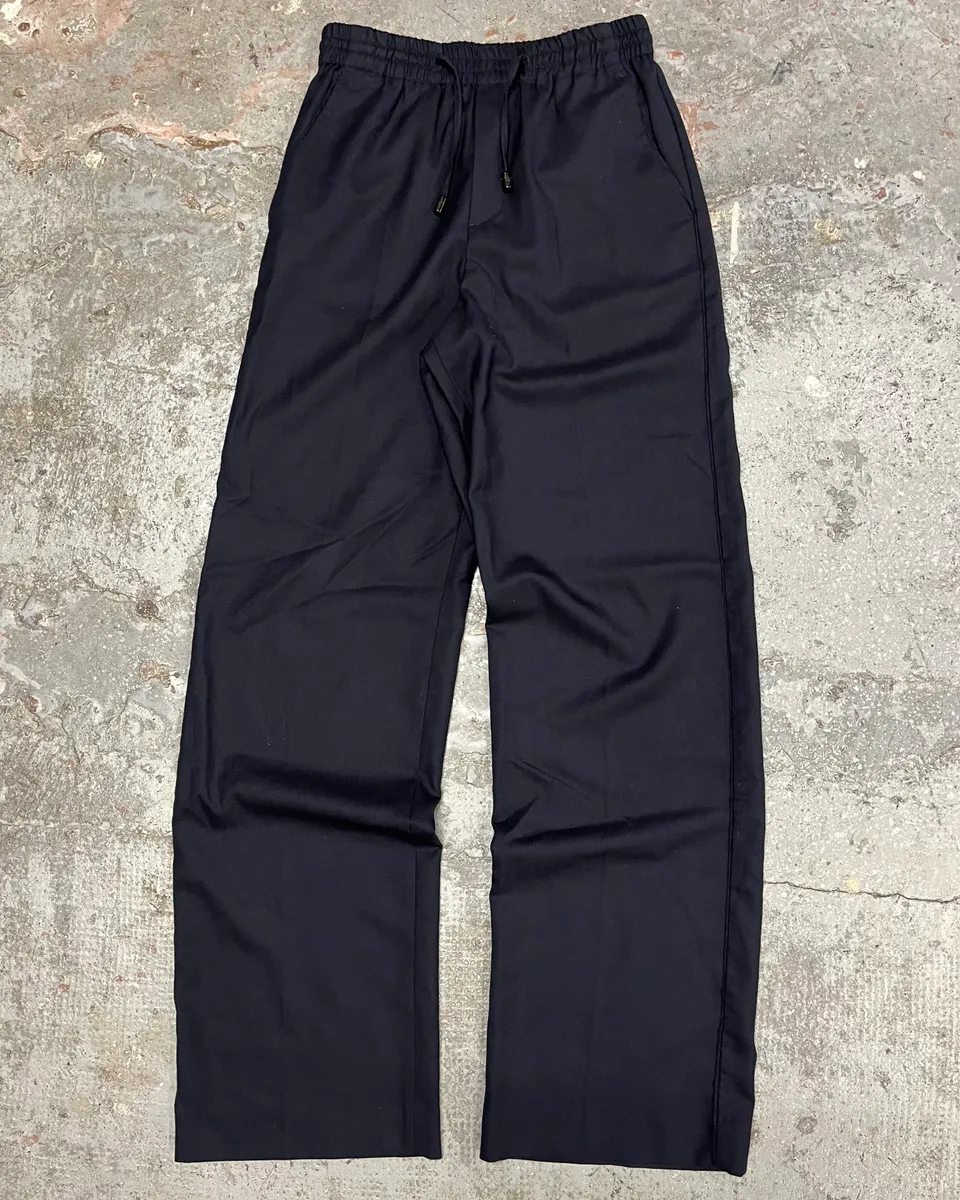 SS2023 Maison Margiela Navy Cozy Tech Joggers Pants - Image 2