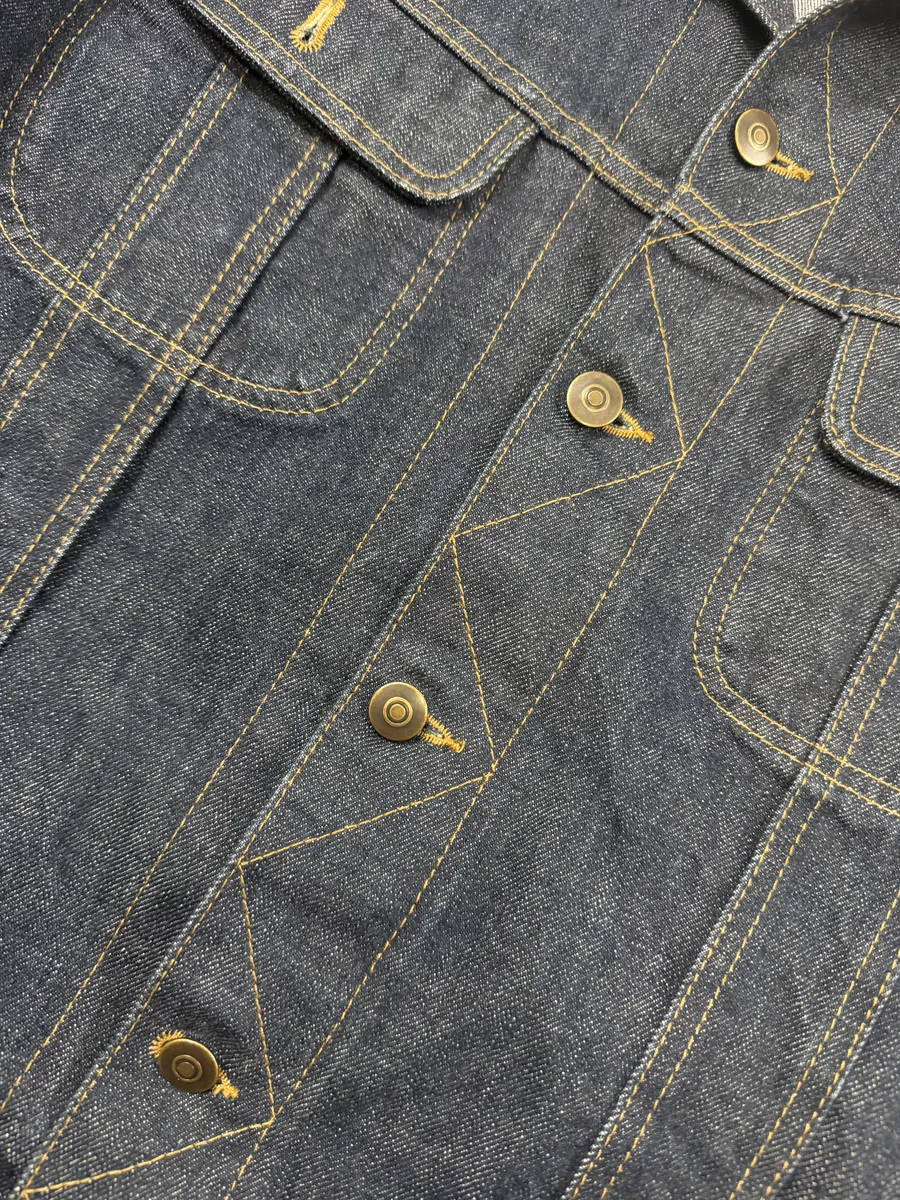 SS2024 Maison Margiela Navy Brut Denim Signature Jacket - Image 7