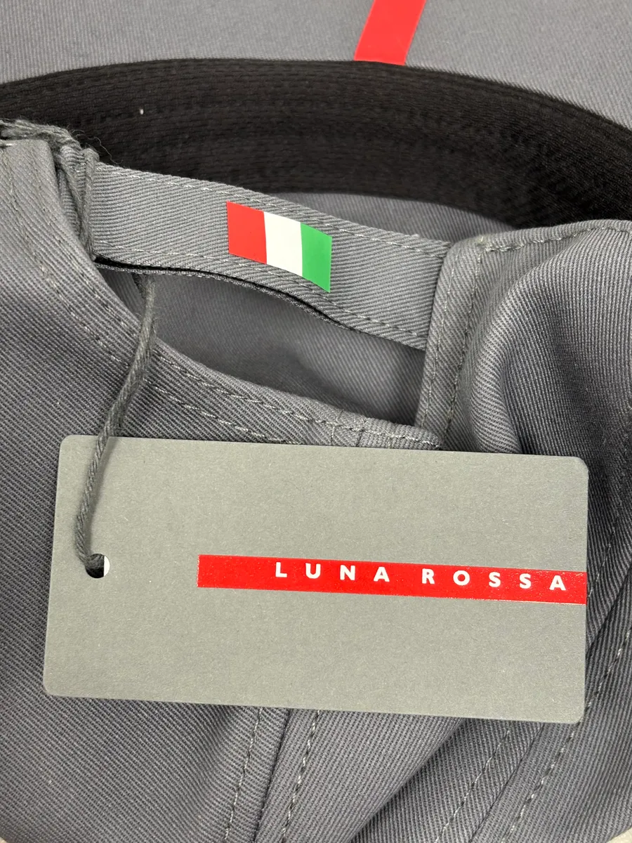 SS2024 Prada Luna Rossa America’s Cup Grey Racing Cap - Image 9