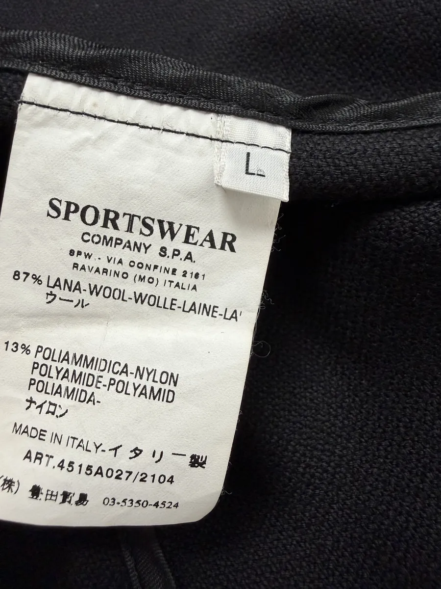 Stone Island Black Wool Classy Caban Jacket - Image 11