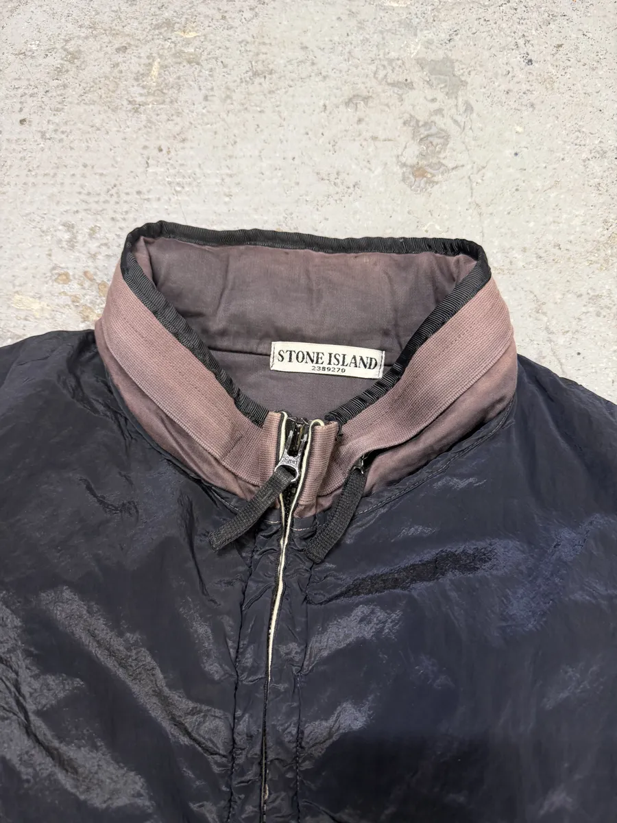 Stone Island Navy Nylon Archive Jacket - Image 6