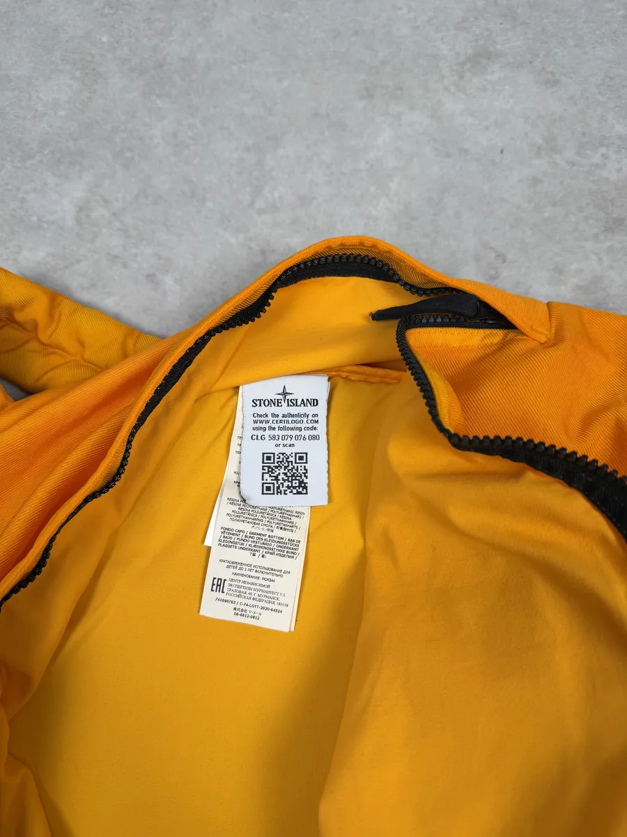 Stone Island Orange Backpack - Image 7