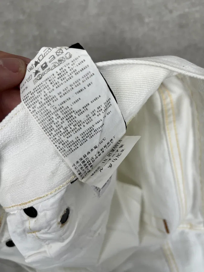 Stone Island White Denim Jeans - Image 14