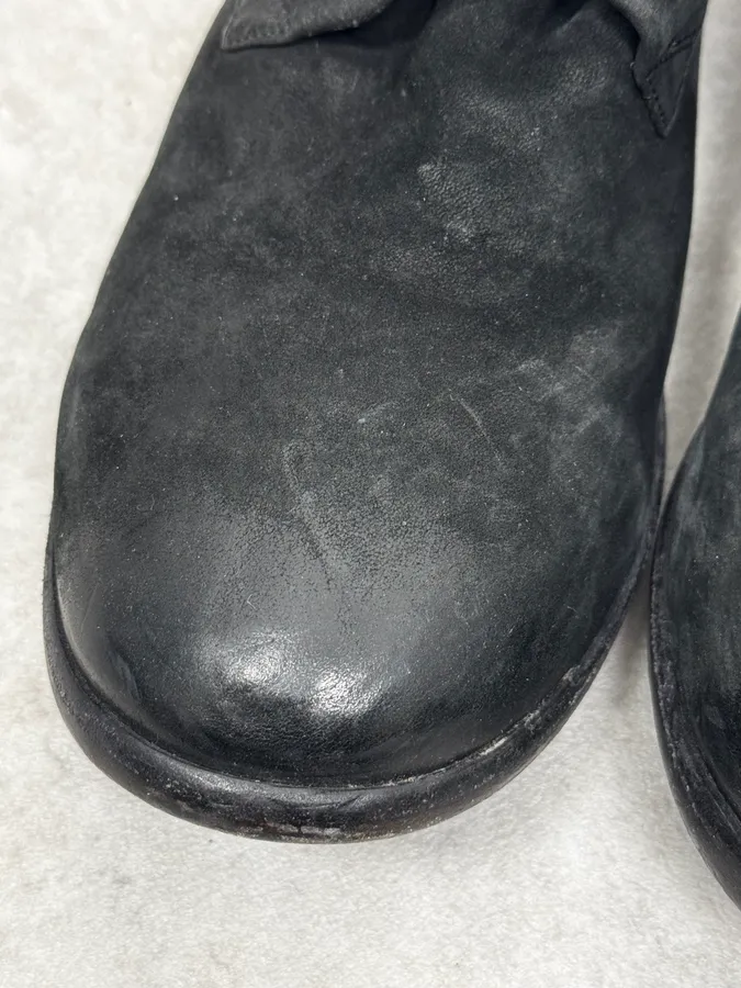 The Last Conspiracy Black Eroded Leather Boots - Image 6