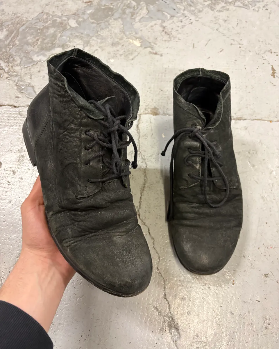 The Last Conspiracy Black Eroded Obscure Boots
