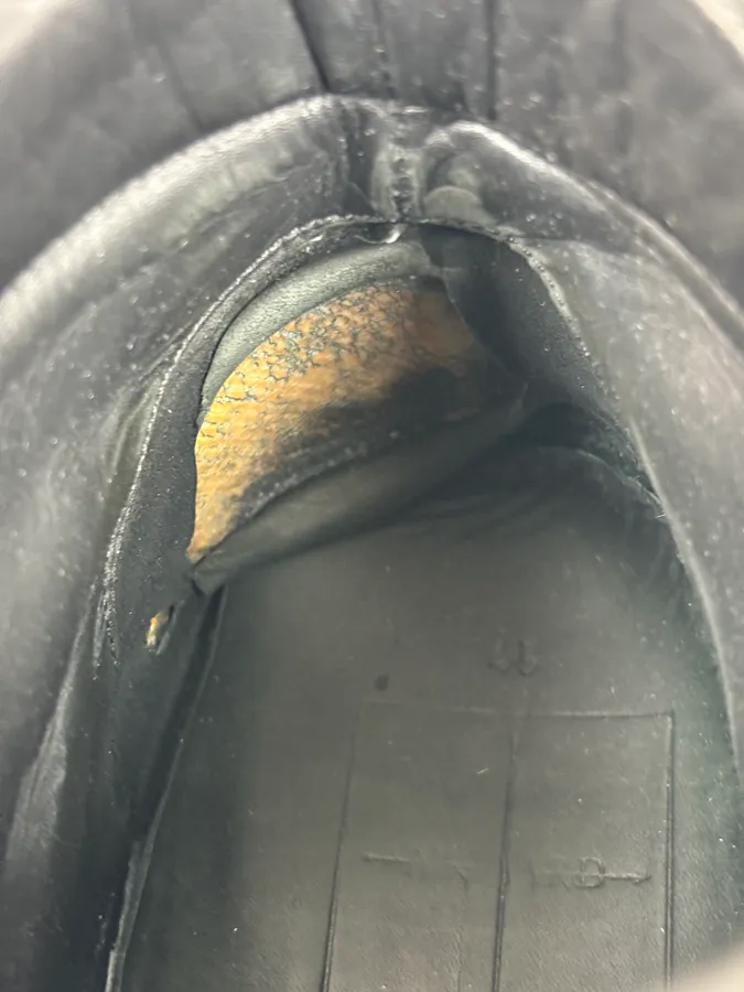 The Last Conspiracy Horse Hide High Top Black Sneakers - Image 9