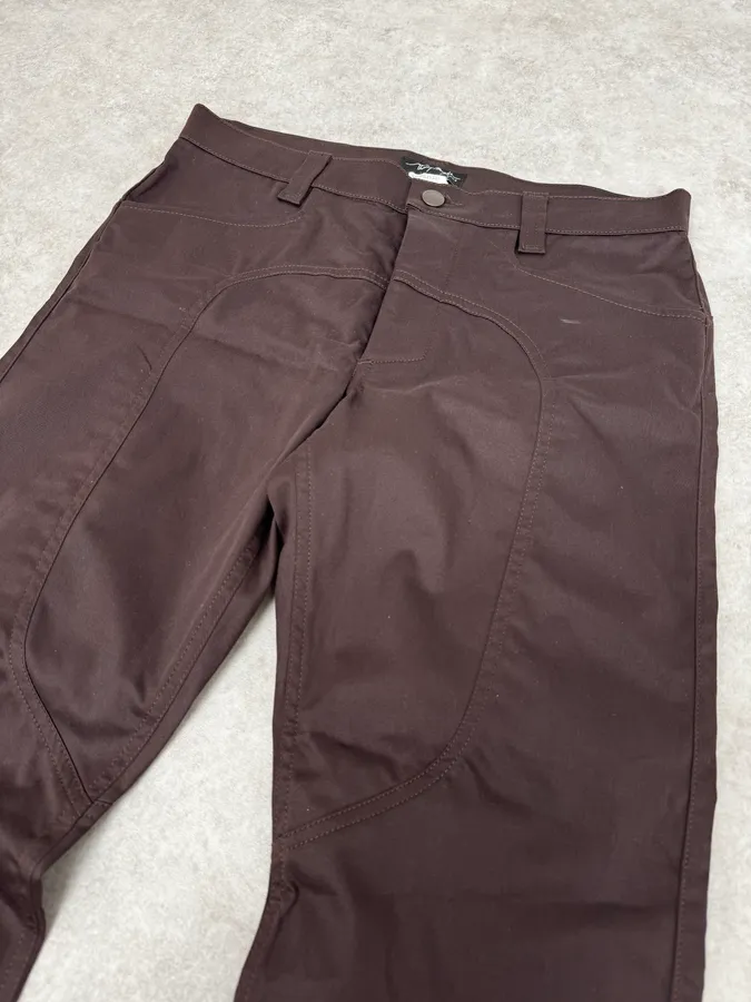 Thierry Mugler Brown Avant-Garde Pants - Image 6