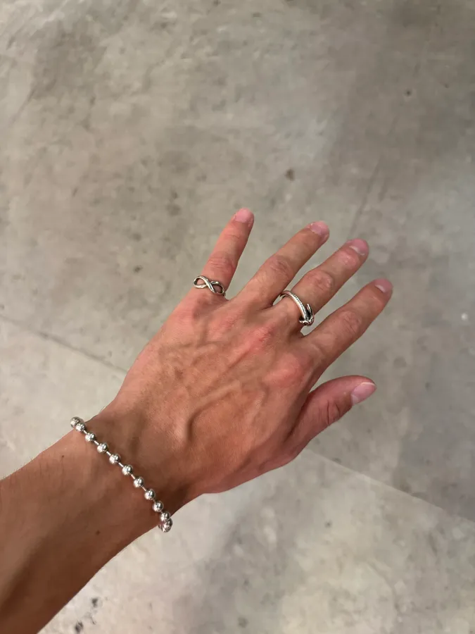 Tiffany & Co. Infinity Silver 925 Ring - Image 2