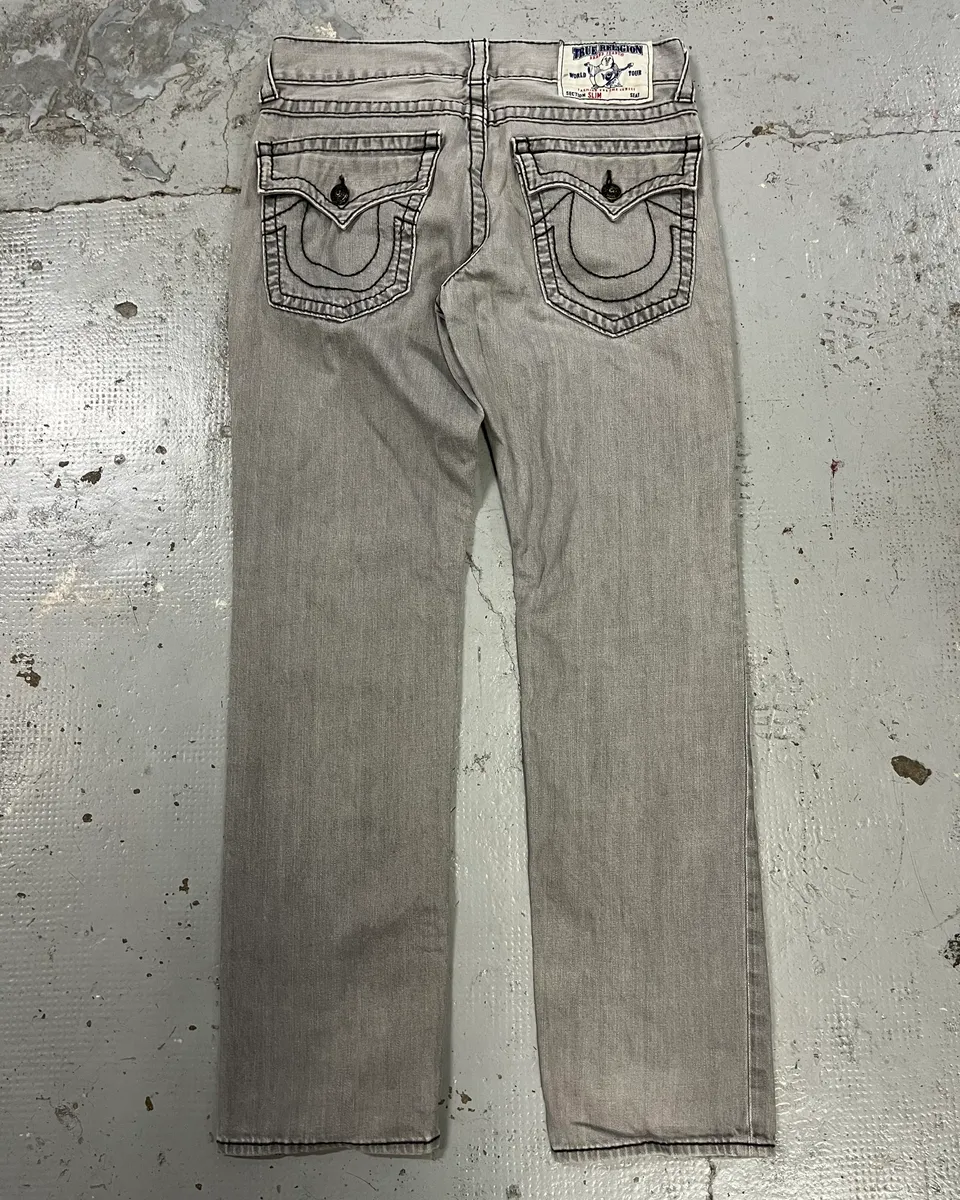 True Religion Grey Denim Jeans