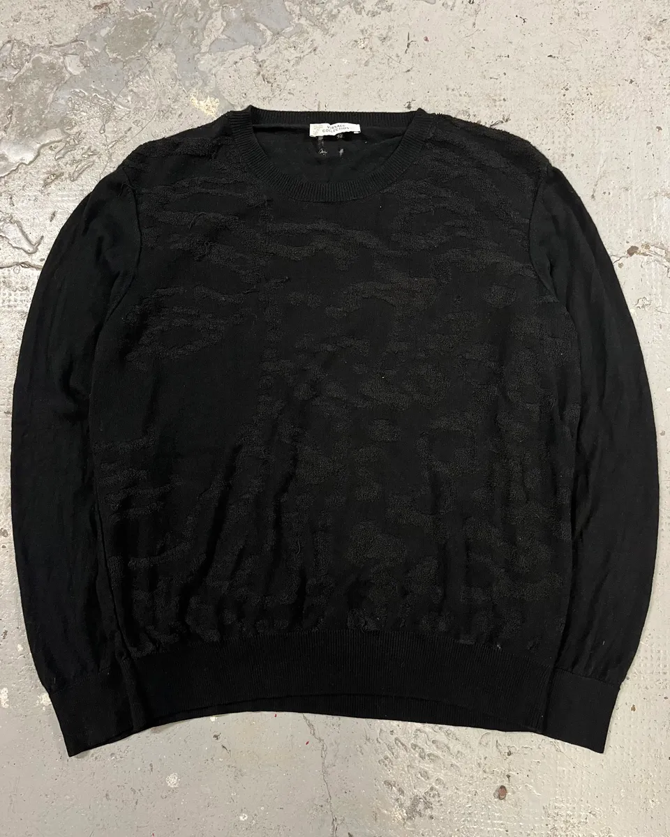 Versace Black Modern Cotton Sweater