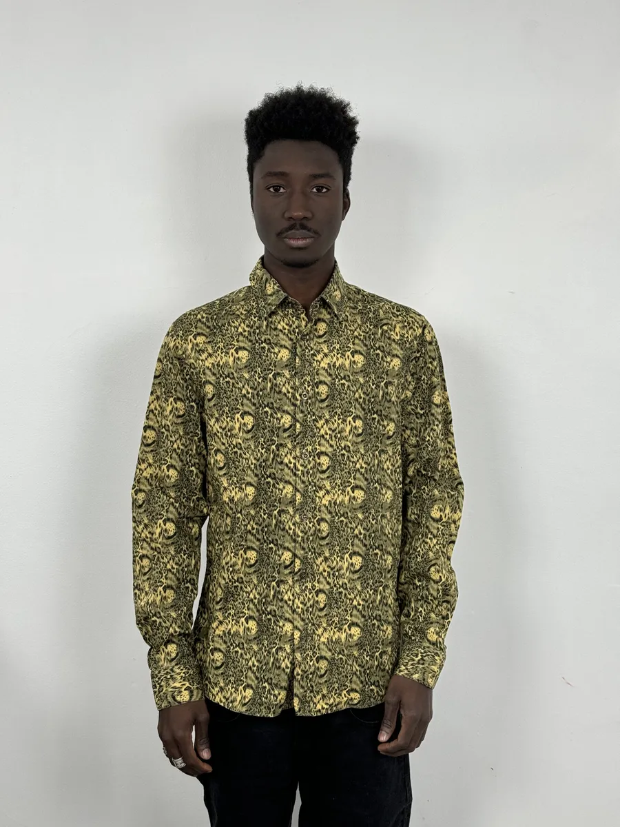 Versace Leopard Print Mafia Shirt - Image 2