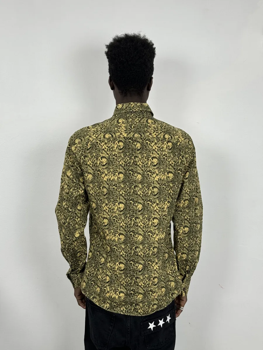 Versace Leopard Print Mafia Shirt - Image 3