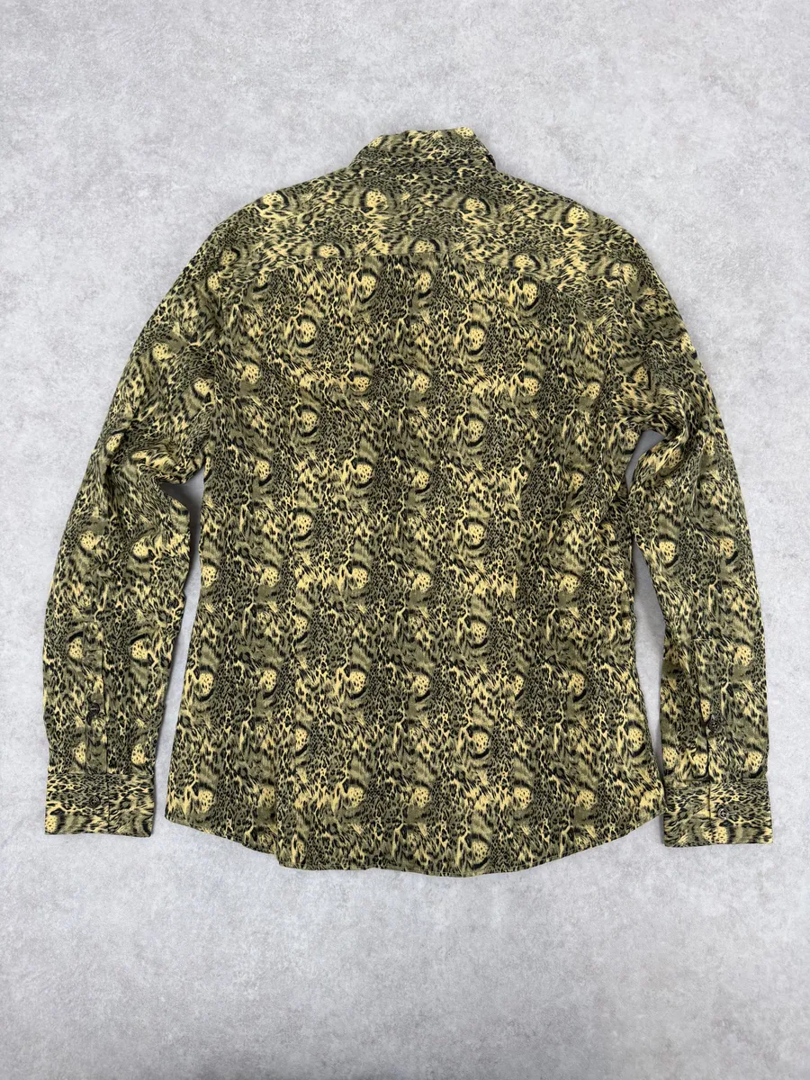 Versace Leopard Print Mafia Shirt - Image 4