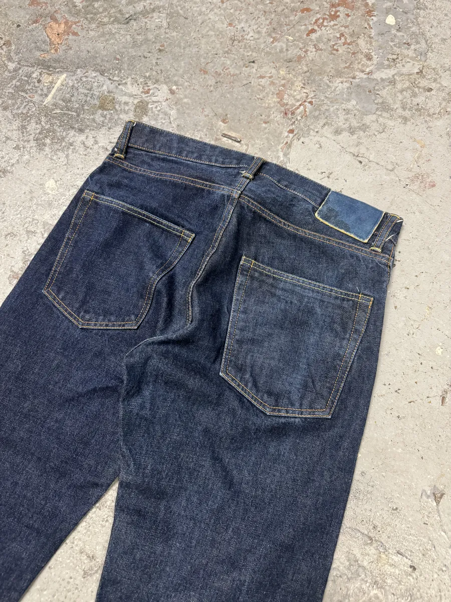 Visvim Premium Salvaged Navy Brut Regular Denim Jeans - Image 13