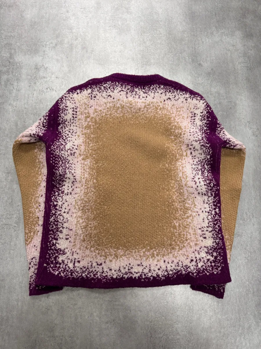 Y/Project Spray-Effect Knitted Gradient Sweater - Image 3