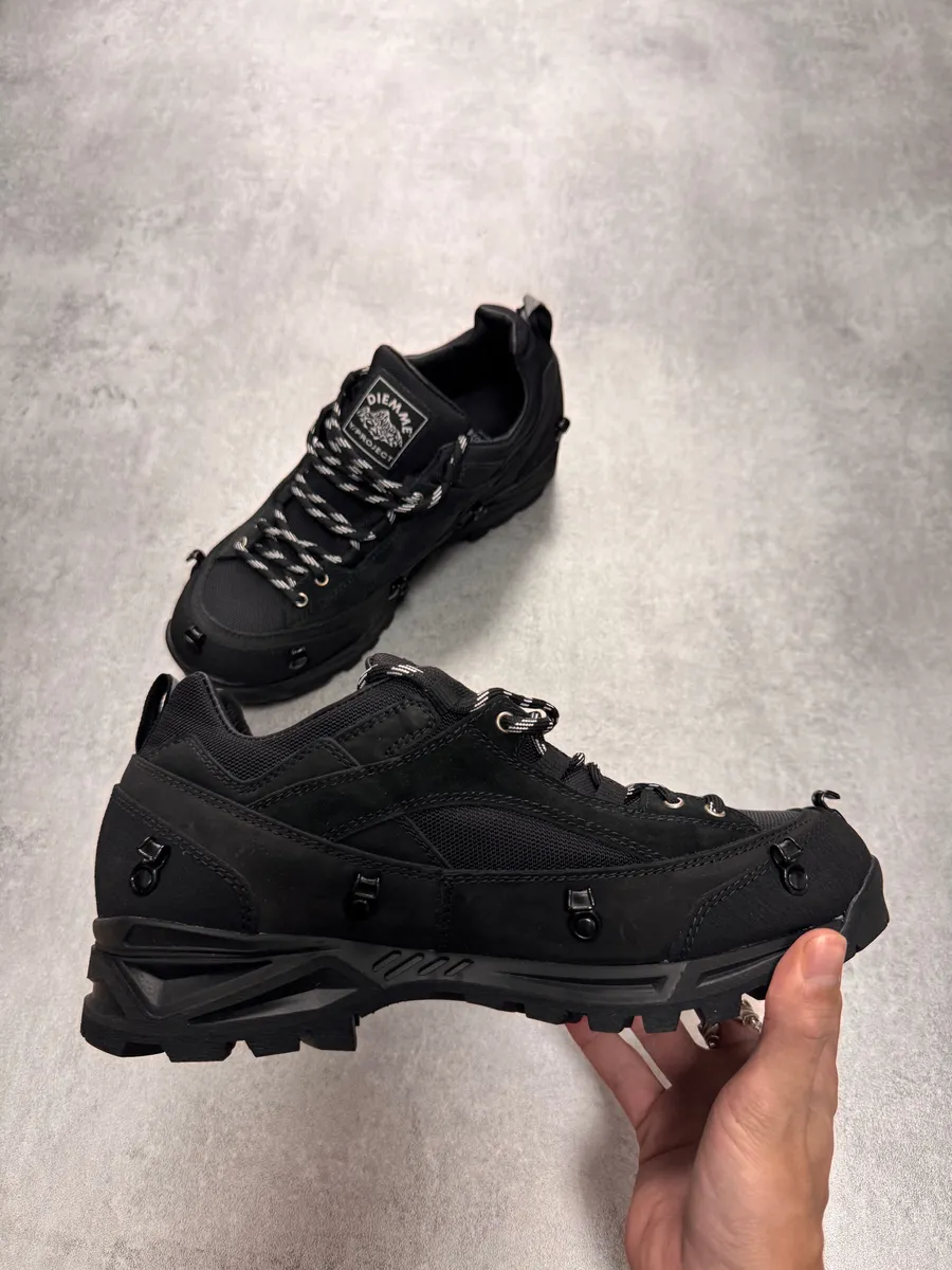 Y/Project x Diemme Black Grappa Hiker Shoes - Image 7