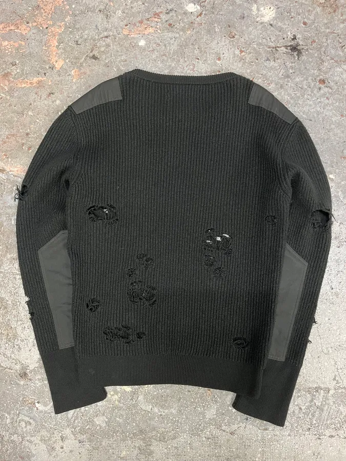YEEZY Season 1 Destroyed Wool Sweater - Image 4