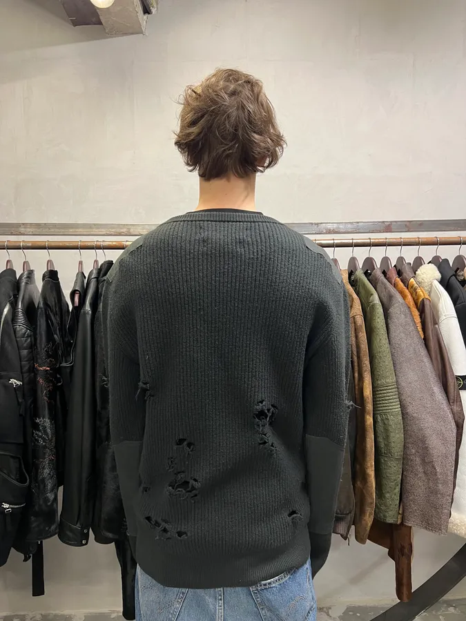 YEEZY Season 1 Destroyed Wool Sweater - Image 7