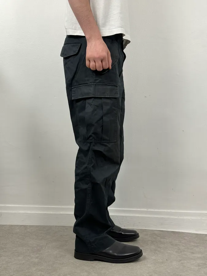 Yohji Yamamoto Y’s Aspesi Black Cargo Pants - Image 3