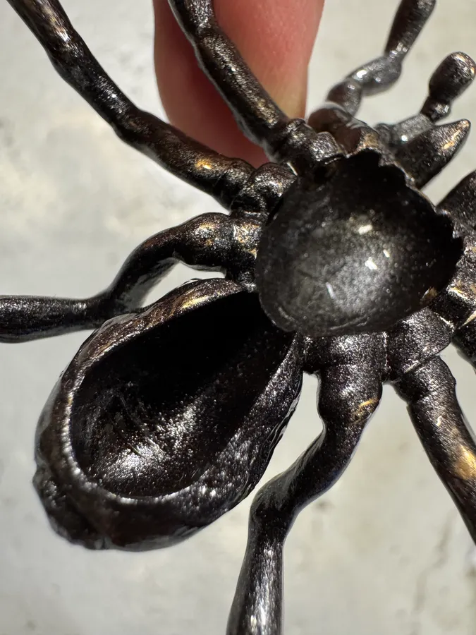 Y/Project Realistic Large Spider Steel Bracelet - Image 8